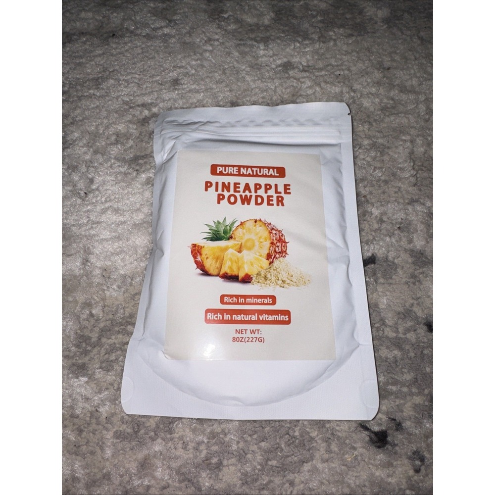 Natural Pineapple Powder Instant Powder Rich In Minerals & Vitamins Sealed